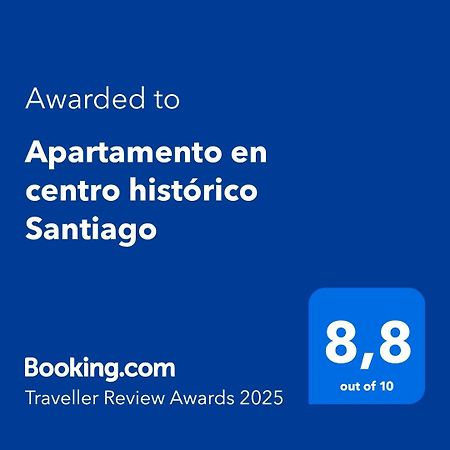 Apartamento En Centro Historico Santiago, Dos Dormitorios Eksteriør bilde