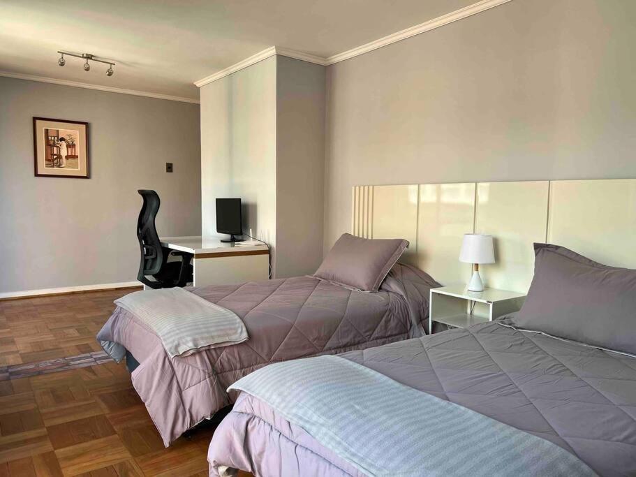 Apartamento En Centro Historico Santiago, Dos Dormitorios Eksteriør bilde